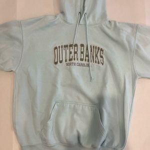 Medium Light Blue Outer Banks  sweatshirt